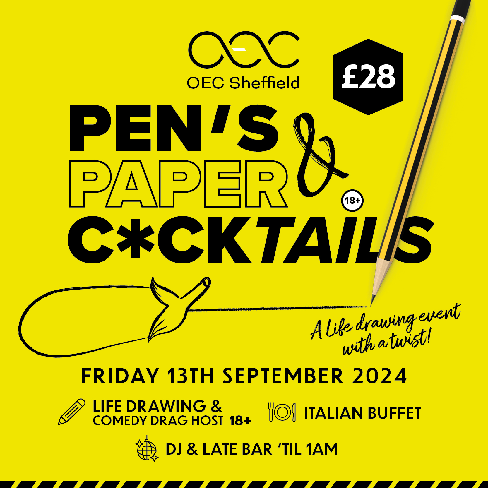 Drink & Draw | OEC Sheffield