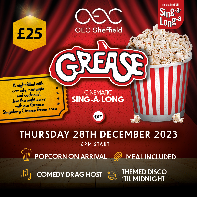 Grease Singalong Cinema - OEC Sheffield