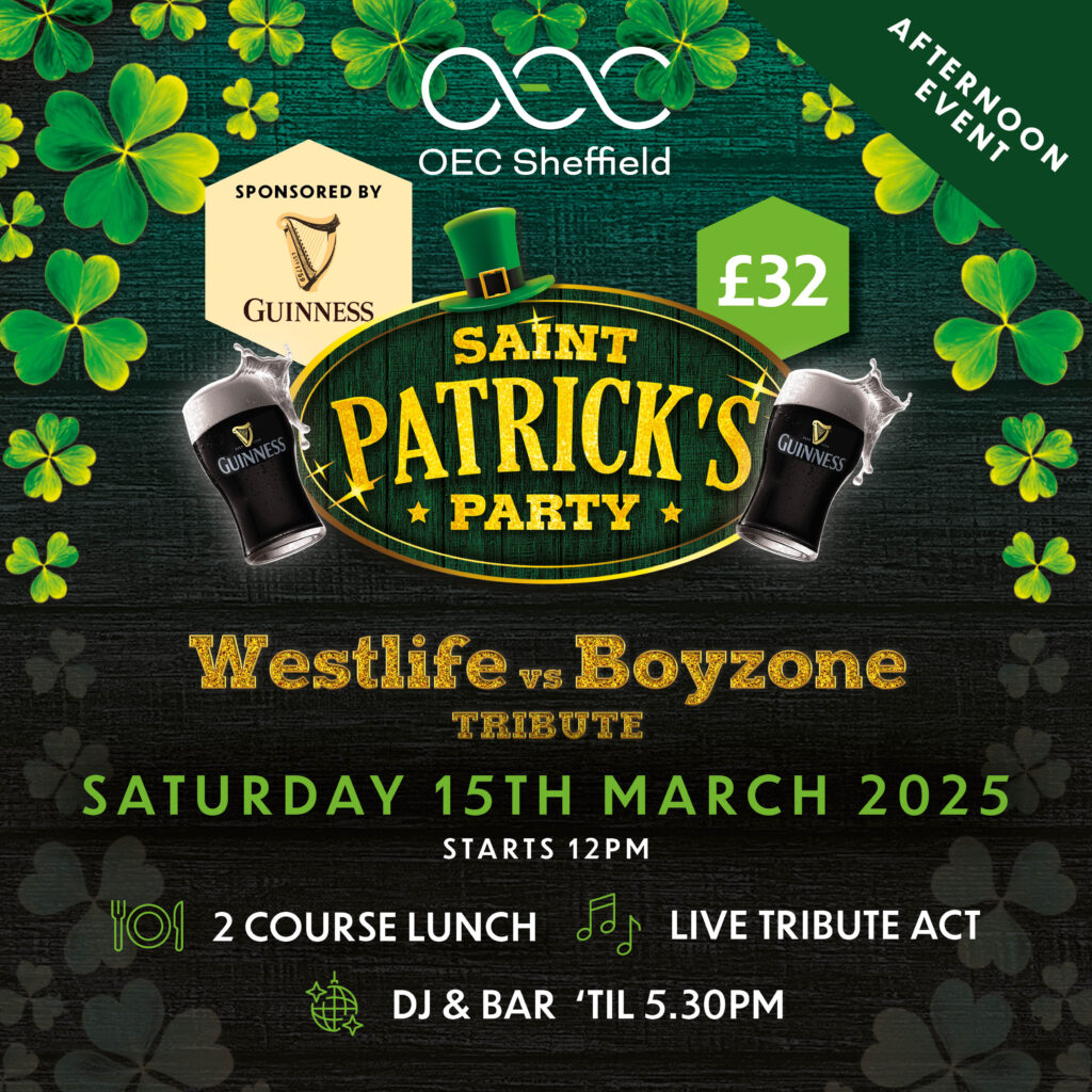 Paddys Afternoon Party with Westlife and Boyzone - OEC Sheffield