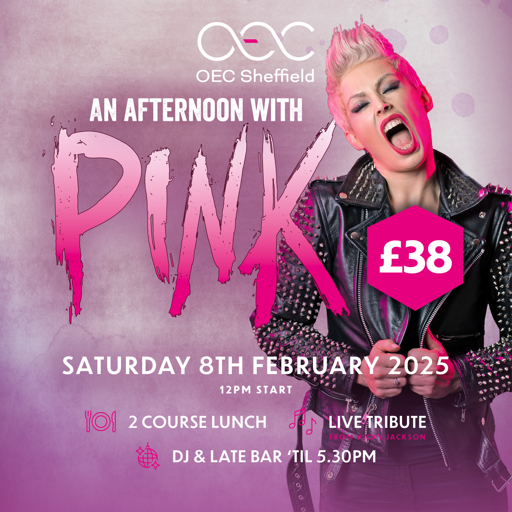 An Afternoon with Pink OEC Sheffield