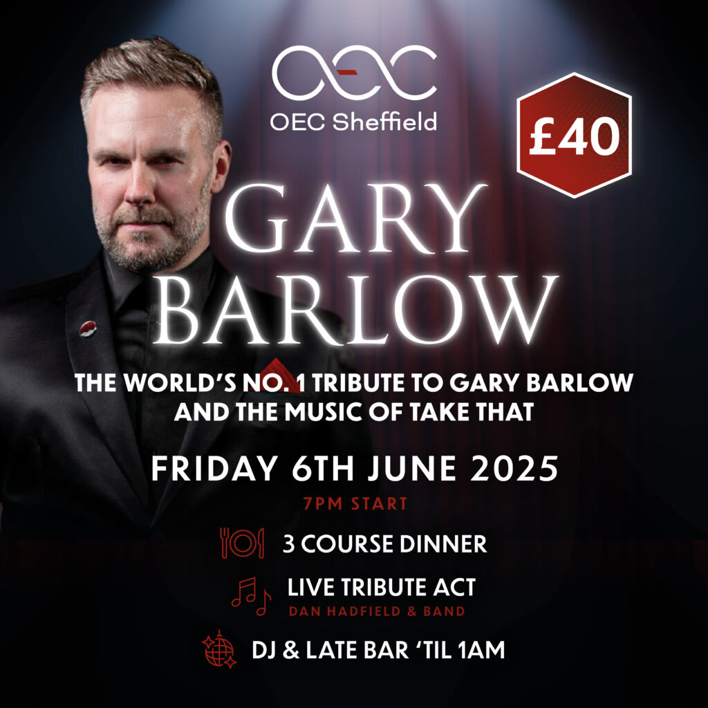 The world's No. 1 Tribute to Gary Barlow and the Music of Take That - OEC Sheffield