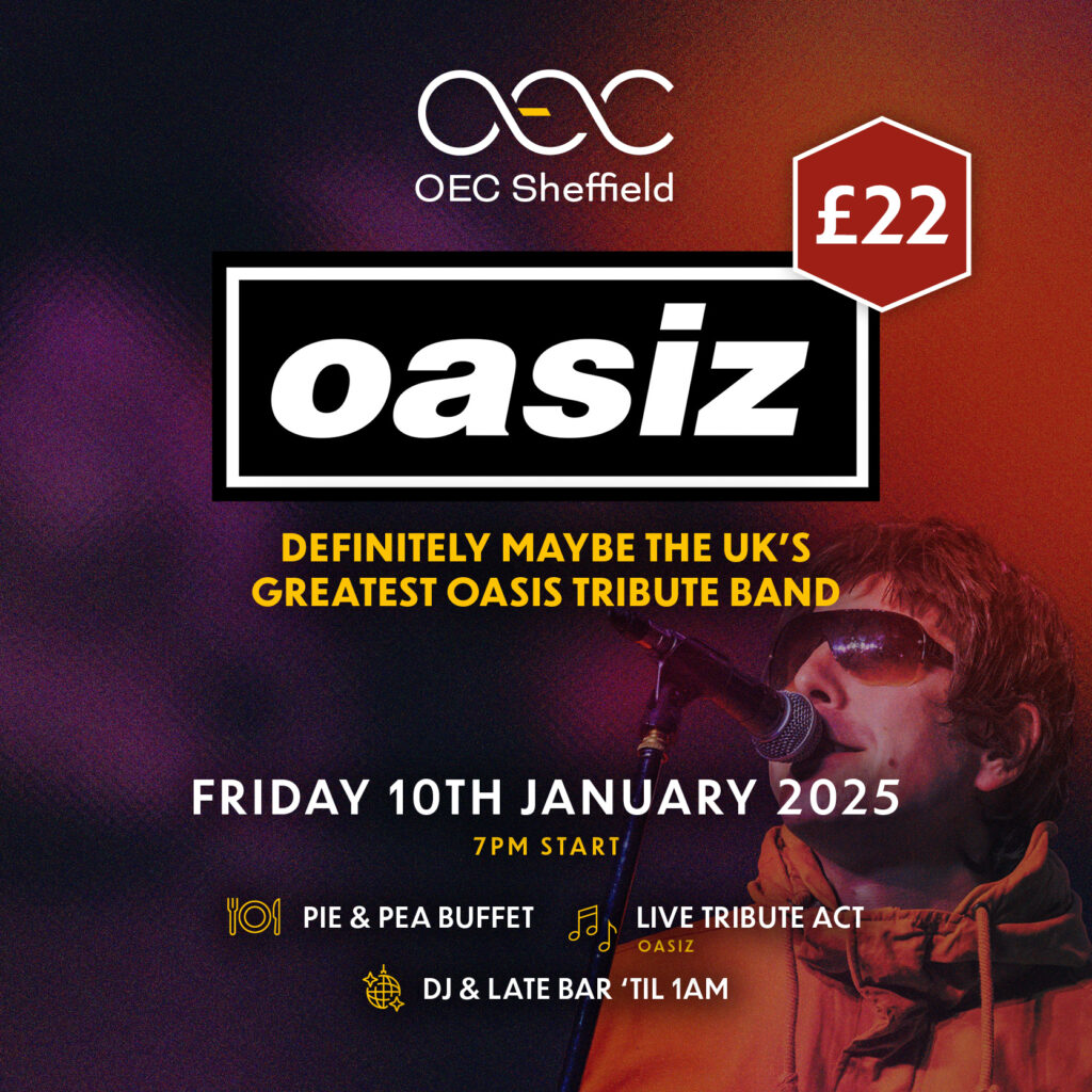 Oasis Tribute with Indie Classics - OEC Sheffield