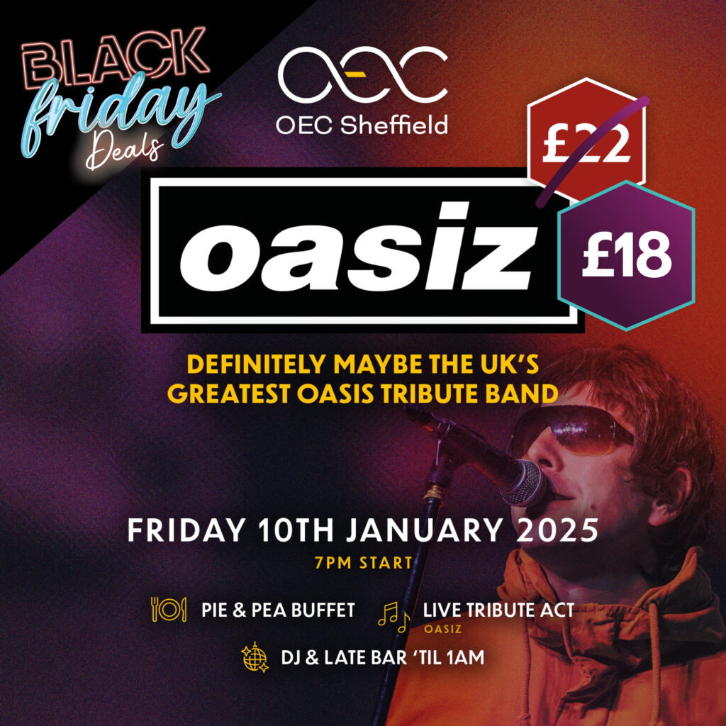 Oasis Tribute with Indie Classics - OEC Sheffield