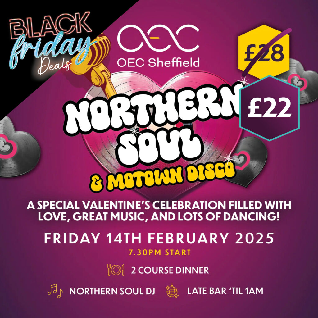 Northern Soul & Motown Disco - OEC Sheffield