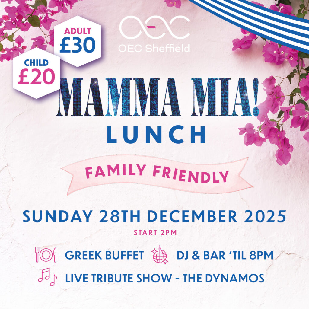 Mamma Mia Family Lunch - OEC Sheffield