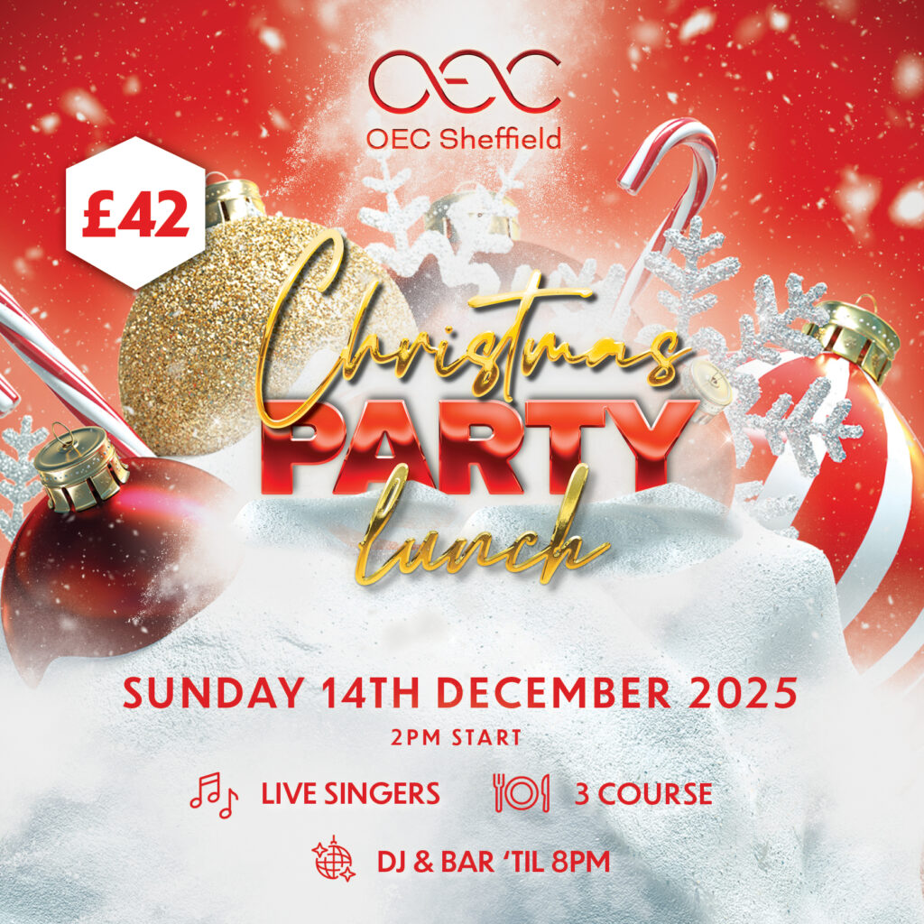 Christmas Party Lunch - OEC Sheffield