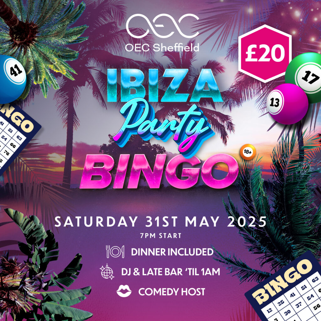 Ibiza Party Bingo - OEC Sheffield