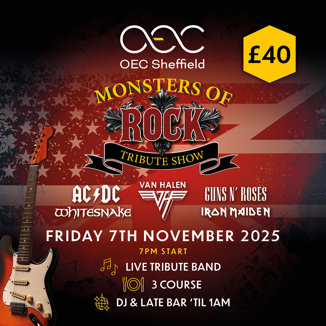 Sheffield Live Events | Fine Dining | OEC Sheffield