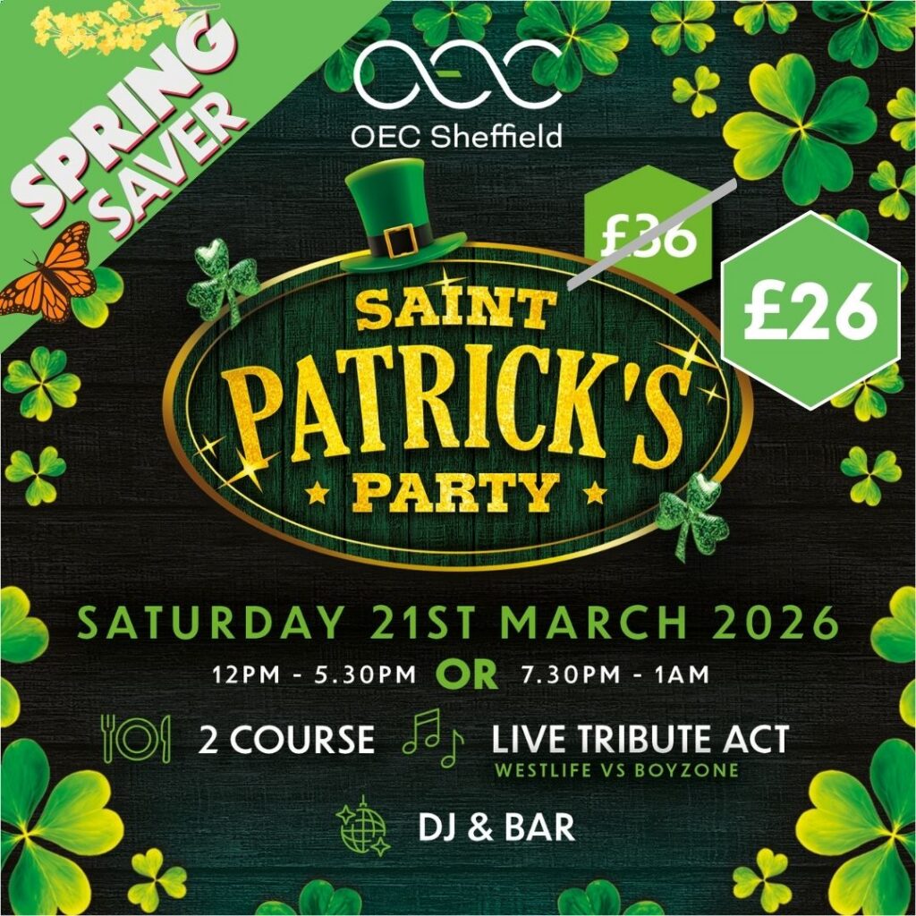 St Paddy's Party - OEC Sheffield