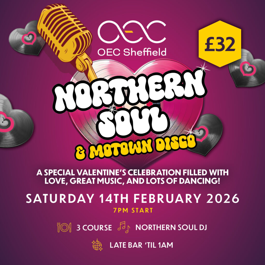 Valentine’s Special: Northern Soul & Motown Disco - OEC Sheffield