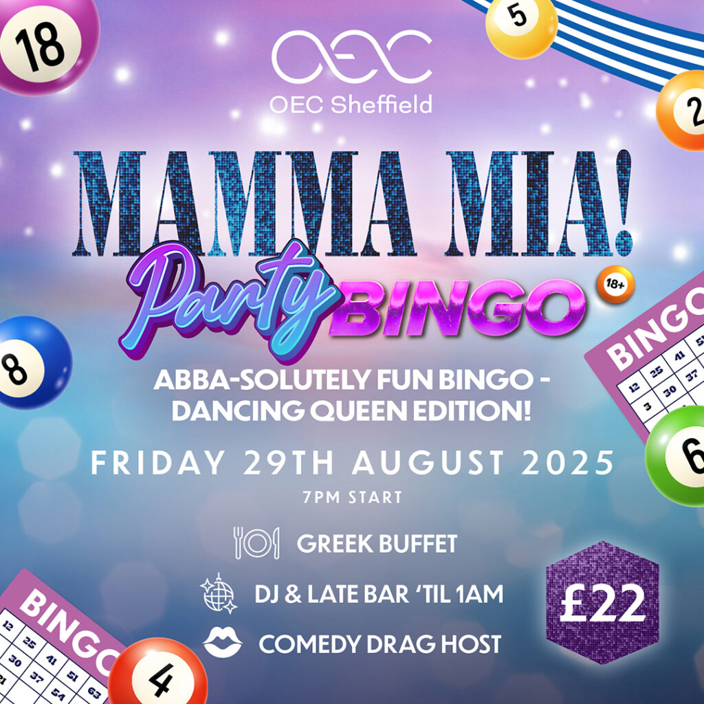 Mamma Mia Bingo - OEC Sheffield