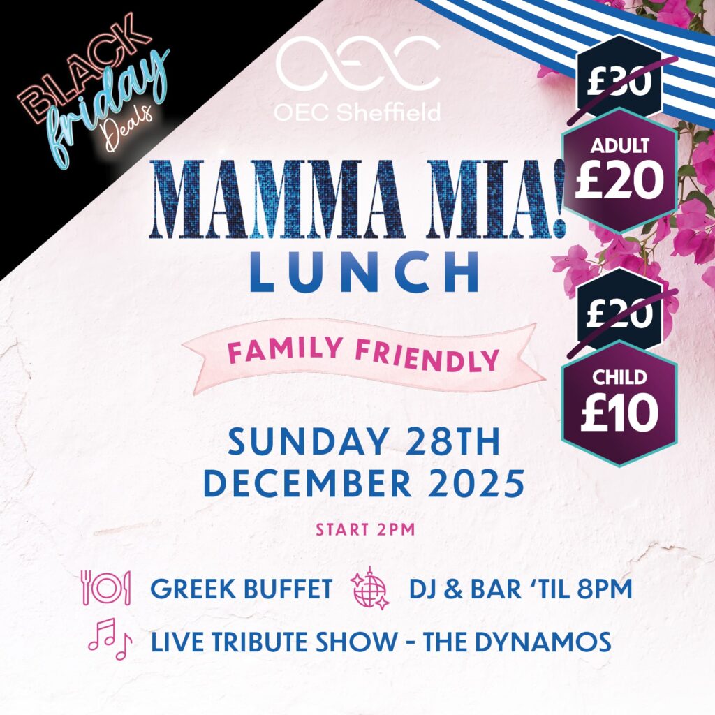 Mamma Mia Family Lunch - OEC Sheffield