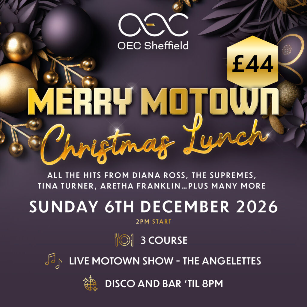 Merry Motown Christmas Lunch - OEC Sheffield