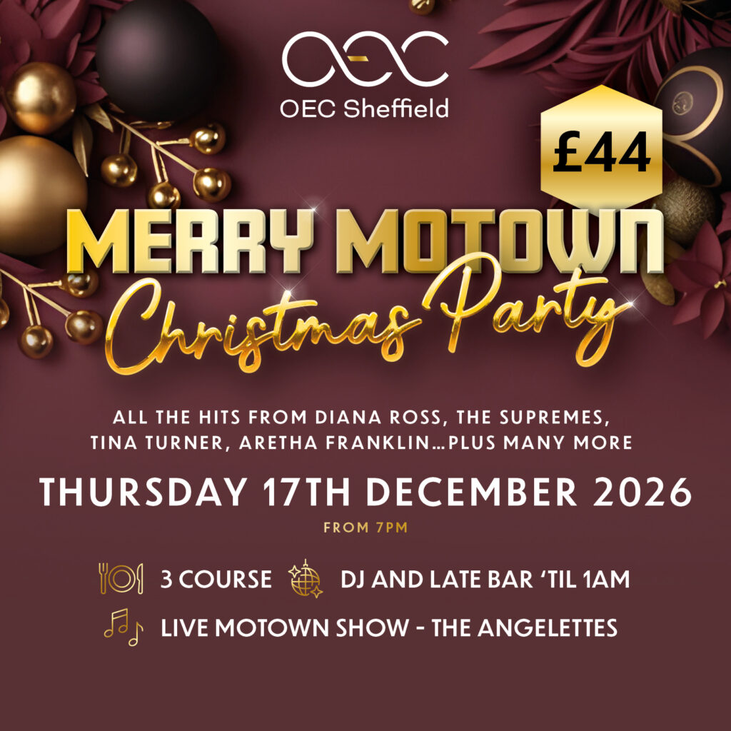 Merry Motown Dinner - OEC Sheffield