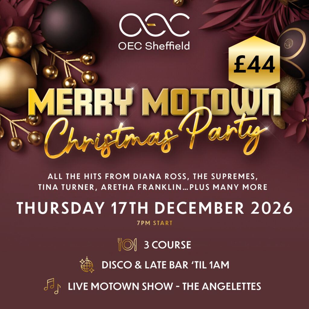 Merry Motown Dinner - OEC Sheffield