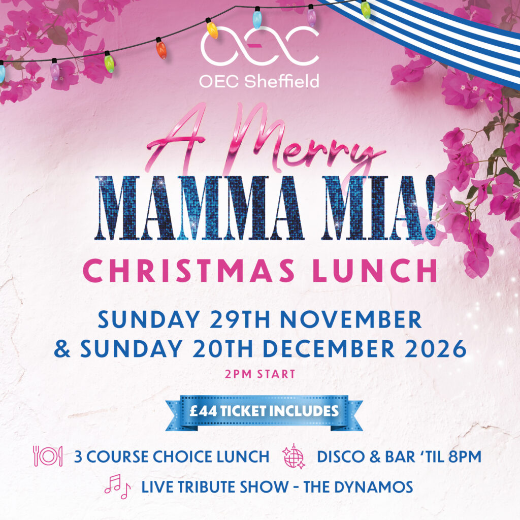 Mamma Mia Christmas Lunch - OEC Sheffield