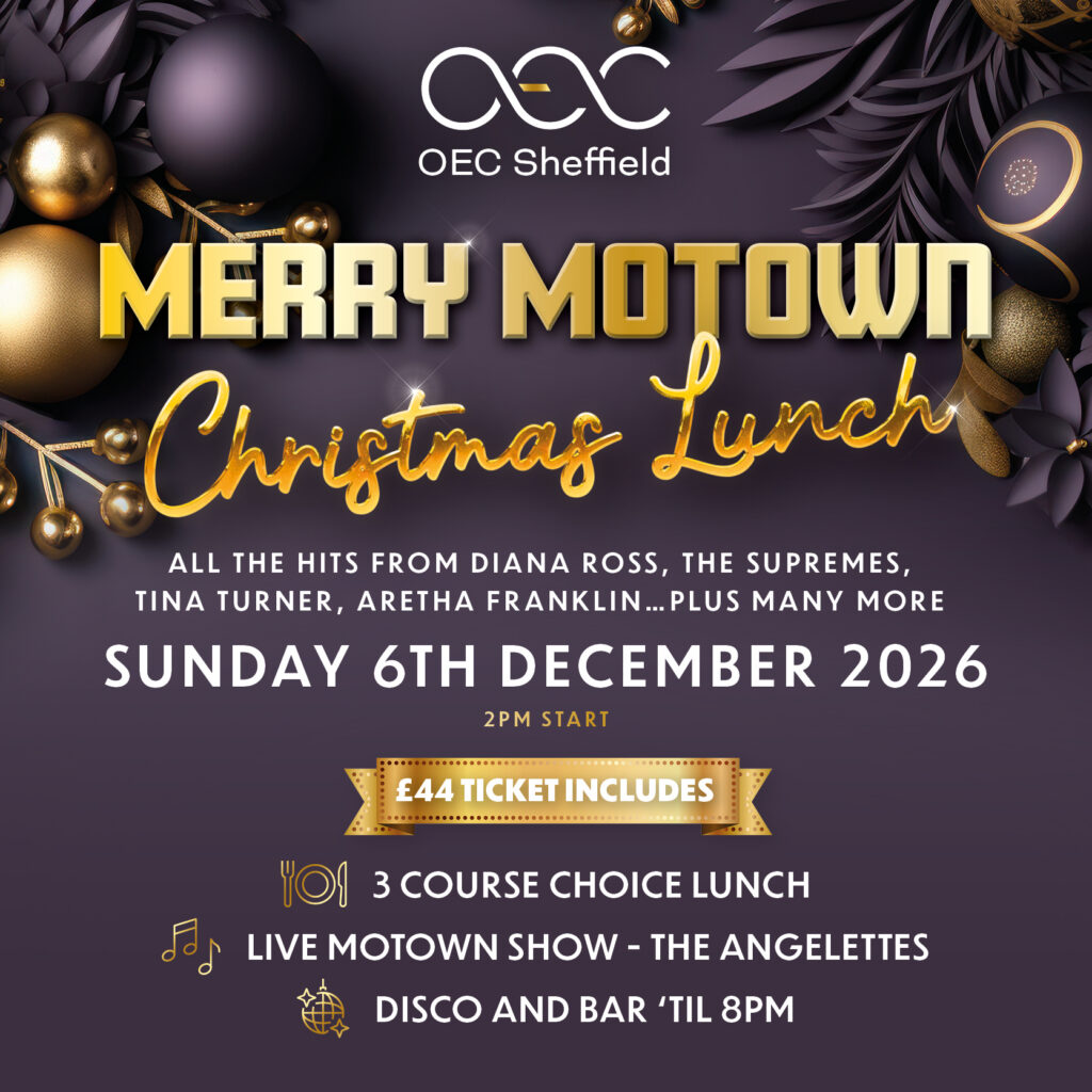 Merry Motown Christmas Lunch - OEC Sheffield