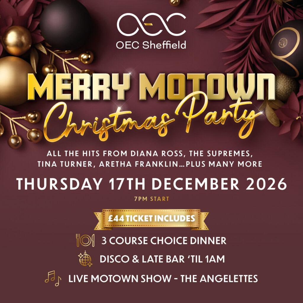 Merry Motown Dinner - OEC Sheffield