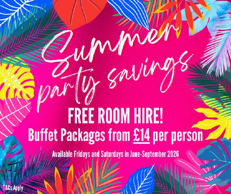 Summer Party Savings - OEC Sheffield