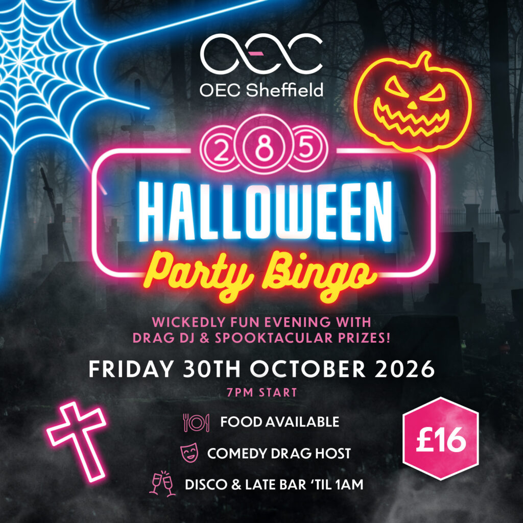 Halloween Bingo - OEC Sheffield
