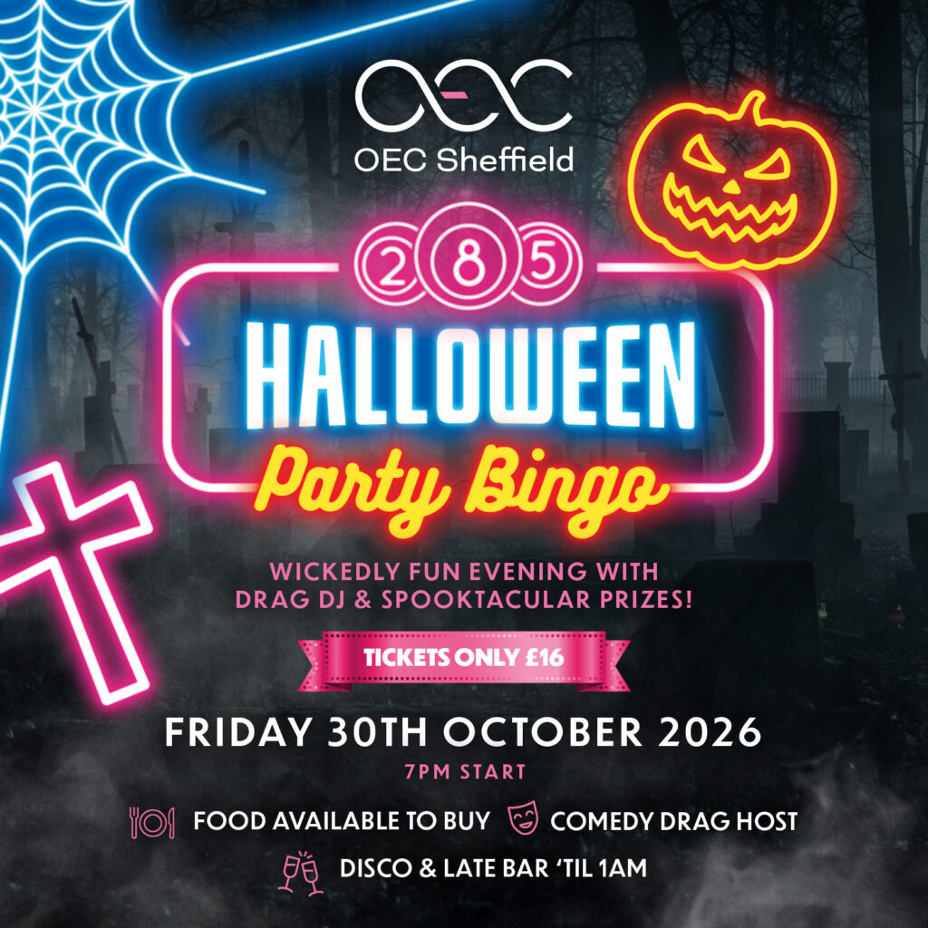 Halloween Bingo - OEC Sheffield