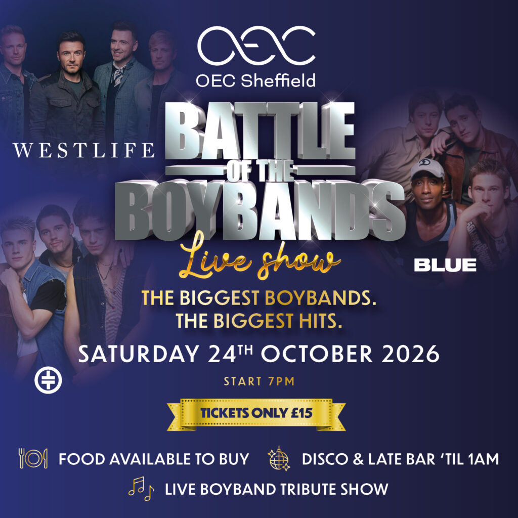 Battle of the boybands Live Show - OEC Sheffield